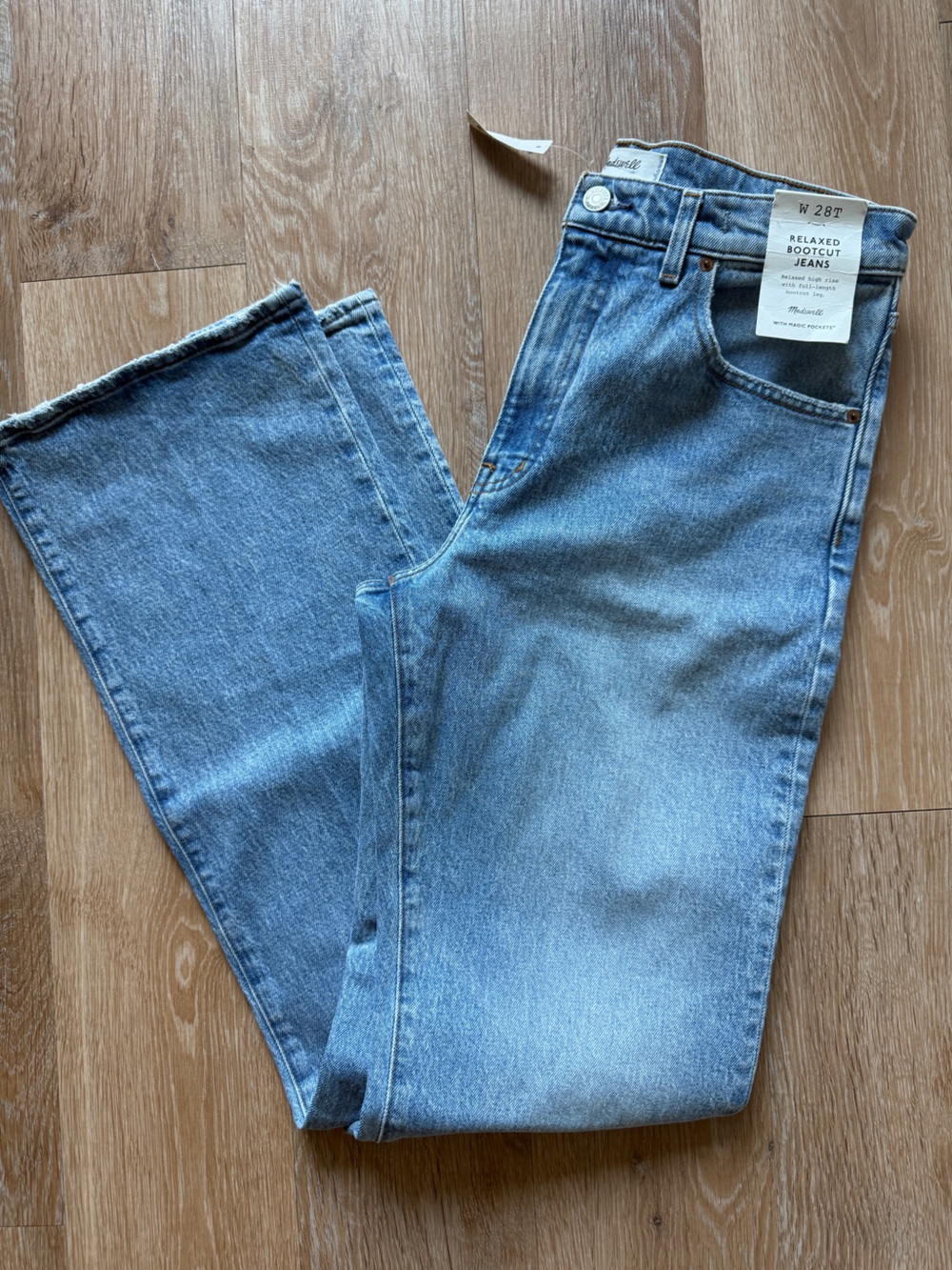 Madewell 28 TALL relaxed bootcut, 28 Tall - Picture 4 of 10